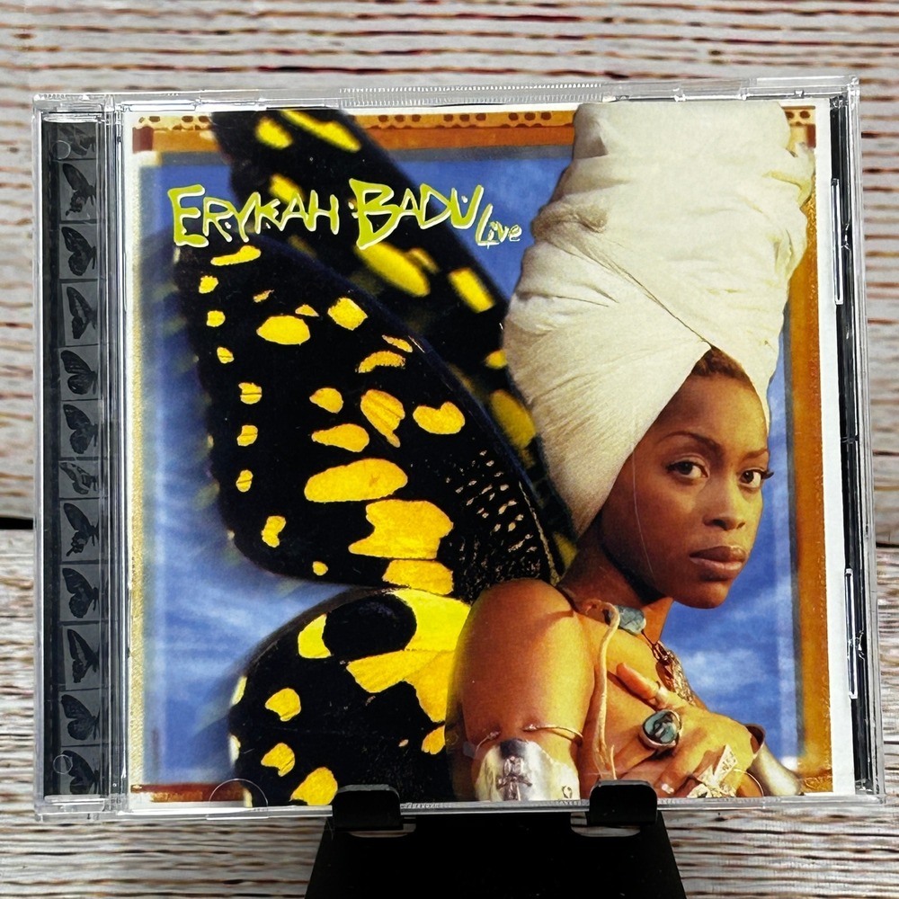 Erykah Badu Live CD 1997 Neo Soul R&B Album UD-53109 Columbia House Edition